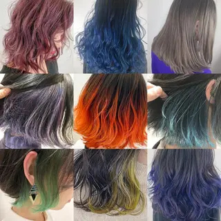 カラー 上川 開生のヘアスタイル