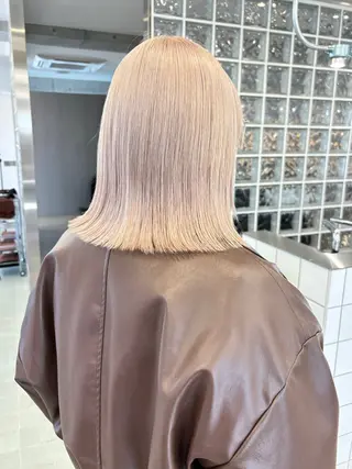 ミディアム ✨ブリーチカラー🫧 ／Tsubasa🪽のヘアスタイル