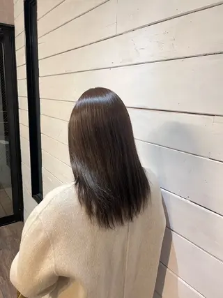 セミロング カラー HUGyokohama所属・🦨🌼 aoi🌼のヘアスタイル