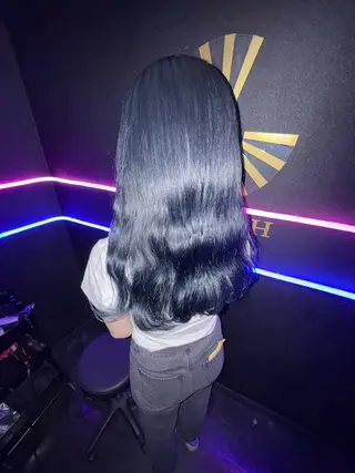 セミロング カラー LINOAH所属・💫ハイトーン💫 サトウタカトのヘアスタイル