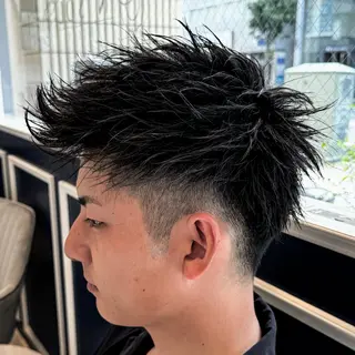 ショート メンズ 吉田 新平のヘアスタイル