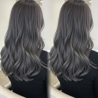 ロング ✨韓国レイヤー🦋 リピートNO.1✨のヘアスタイル