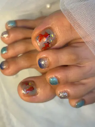 キッズ 金森 真以のネイルデザイン