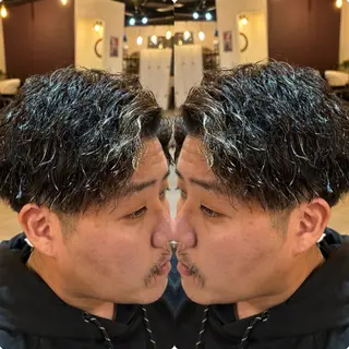 ショート 👑曲がる縮毛矯正 /パーマ👑ショウのヘアスタイル