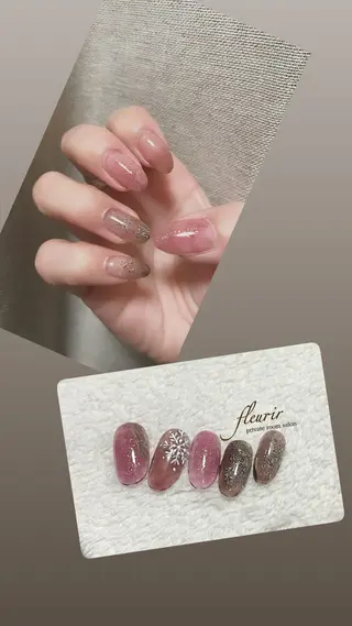 ネイル フルリール 【プライベートサロンのネイルデザイン