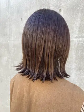 ショート Cote所属・大島桃花 / 表参道 透明感カラーのヘアスタイル