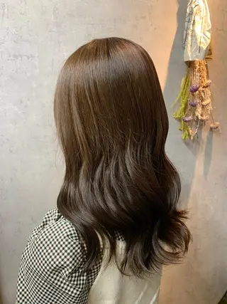 カラー 大島 千怜のヘアスタイル