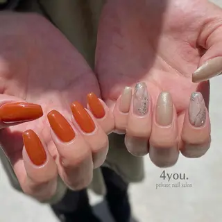 ネイル nail salon ４ｙｏｕ．のネイルデザイン