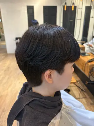 ショート パーマ メンズカット/ レイヤーカットのヘアスタイル