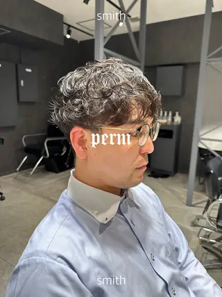 パーマ メンズ メンズパーマ特化 🌟Gakutoのヘアスタイル