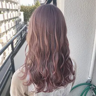 ロング カラー ヘアアレンジ キッズ カラー特化サロン梅田 Eir茶屋町/山下のヘアスタイル