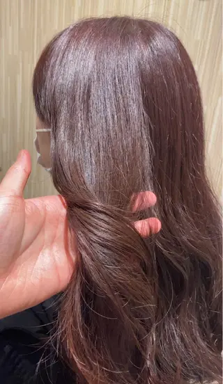 ロング カラー 坂上 立のヘアスタイル