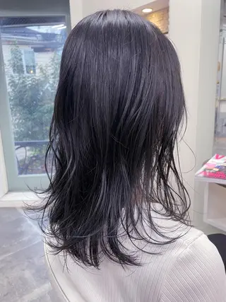 セミロング しが りょーたのヘアスタイル