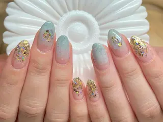 ショート ネイル ネイルサロン　リリーブランシュ所属・森 瑞紀のネイルデザイン