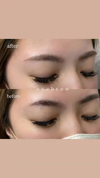 アイブロウ charmant misakiのマツエク・マツパデザイン