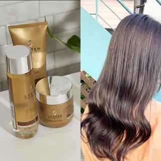 カラー イシイ ハルナ 🤍のヘアスタイル