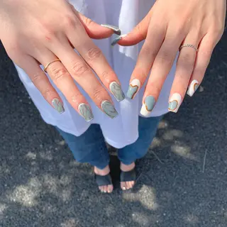 ネイル 片野 菜々のネイルデザイン