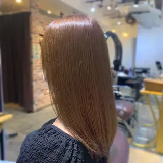 ロング カラー 艶感カラー/レイヤー 心斎橋💖Sakiのヘアスタイル