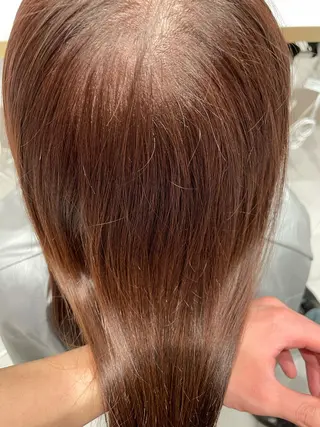 カラー 顔周り/透明感カラー /韓国ヘア/TAKUのヘアスタイル