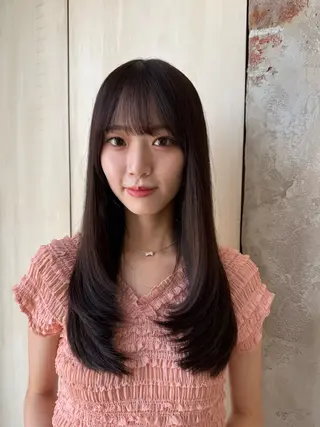 ロング カラー 必ず似合わせます/ レイヤー/石戸谷海斗のヘアスタイル