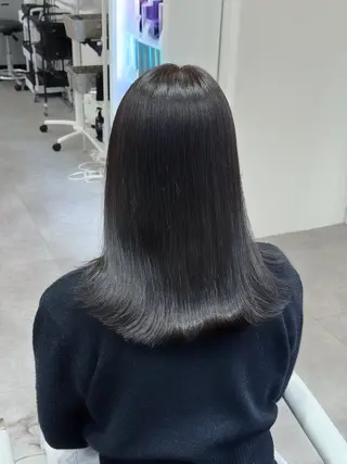 ミディアム EleRe 静岡店所属・Aya .モデル様募集中🎟のヘアスタイル