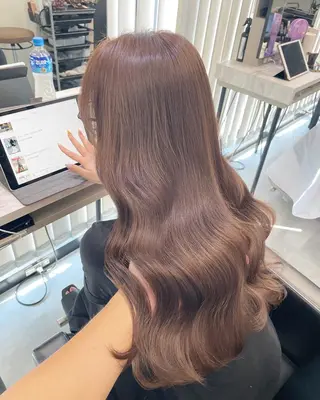 ロング カラー Hardy (ハーディ)所属・Hardy ショータのヘアスタイル