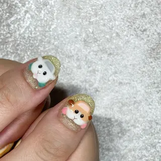 ネイル 東 千夏のネイルデザイン