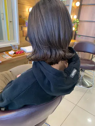 カラー 黒田瀬奈/ボブ まろやかベージュのその他イメージ