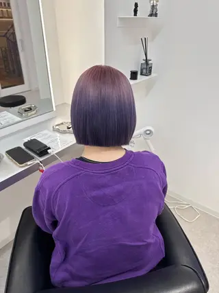 ショート カラー ブリーチ/艶カラー 💎koharu💎のヘアスタイル