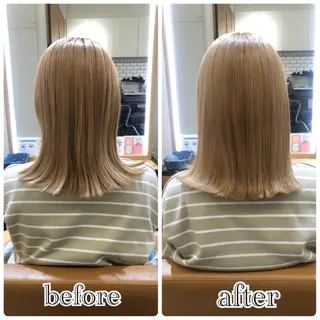 セミロング elements所属・榎 菜摘のヘアスタイル