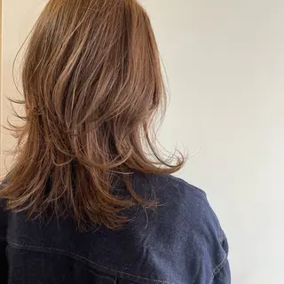 セミロング 博多|Sakurai Ayumiのヘアスタイル