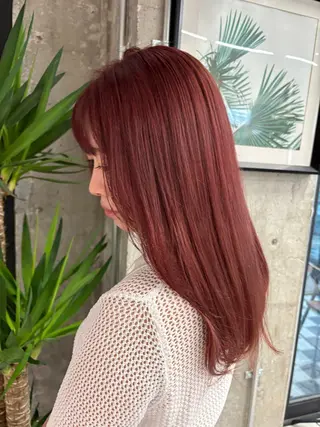 ロング カラー KAEDE🌺Wカ ラー/ホワイトカラーのヘアスタイル