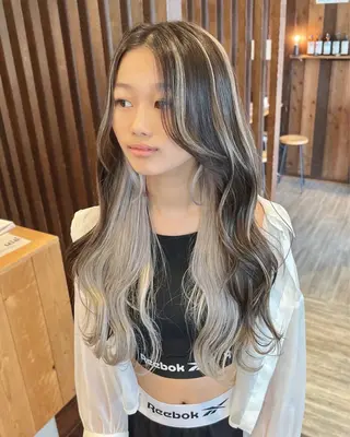 ロング カラー 具志 正太のヘアスタイル