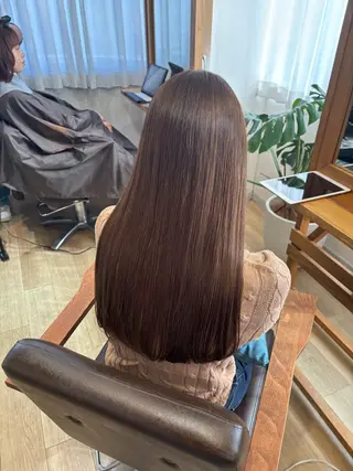 ロング カラー RINNO🌷艶髪/ 透明感&艶カラーのヘアスタイル