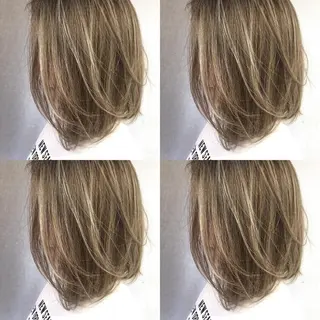 ショート カラー 井上 一平のヘアスタイル