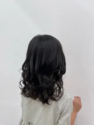 ミディアム セミjrスタイリスト /田尾凌雅のヘアスタイル