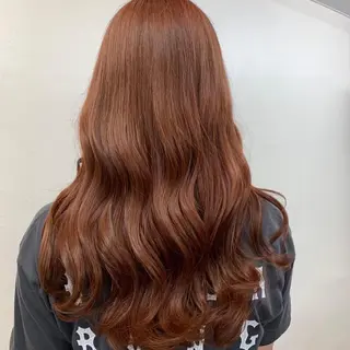 ロング ARMONY 神宮前所属・コテ巻き風パーマ 🦋そま🦋のヘアスタイル