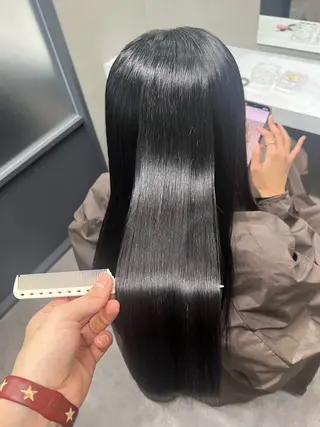 ロング 小顔カット/髪質改善 /  店長 河井雄貴のヘアスタイル