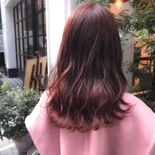 セミロング LOMA🇰🇷 銀座クボタのヘアスタイル