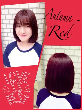 ミディアム カラー 韓国ヘア得意❤︎森澤 悠佳のヘアスタイル