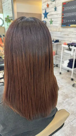 セミロング Plaatje　古淵店所属・𓂃plaatje koharu🫧🎀のヘアスタイル