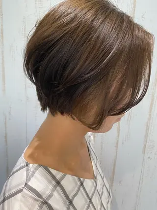 ショート 縮毛矯正／髪質改善 🌼mizukiのヘアスタイル