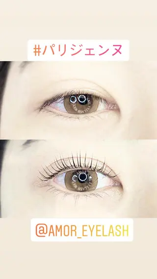 マツエク・マツパ Amor所属・AMOR EYELASHのマツエク・マツパデザイン