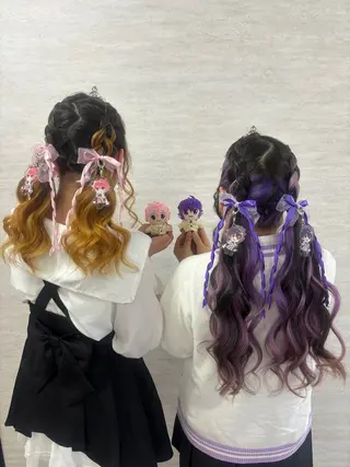 ヘアアレンジ 鈴木 芽香のマツエク・マツパデザイン