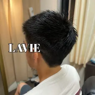 ショート メンズ ラヴィニュースタンダードバーバー中野店所属・💈TAMOGAMI AMI💈のヘアスタイル
