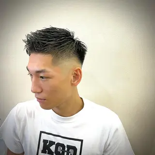 ショート メンズ 💈メンズパーマ💈 ナカザワ　　リョウのヘアスタイル