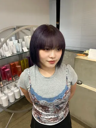 ショート サワムラ ソナタのヘアスタイル