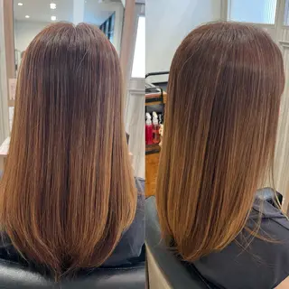 セミロング ARISE🐳 安達 紫帆のヘアスタイル