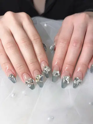 ネイル 💖長さ出し& 韓国ネイルaya💖のネイルデザイン