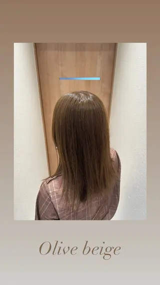 カラー 山﨑 蓮のヘアスタイル
